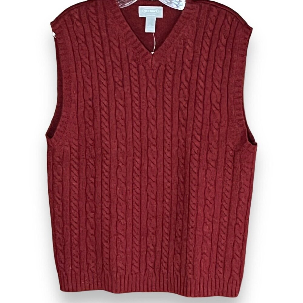 Vintage Lambswool Sweater Vest Mens Large Grandpa Academia Y2K Preppy Professor‎